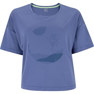 Blusa Cropped Feminina Oxer Manga Curta Textura Print - Foto 3