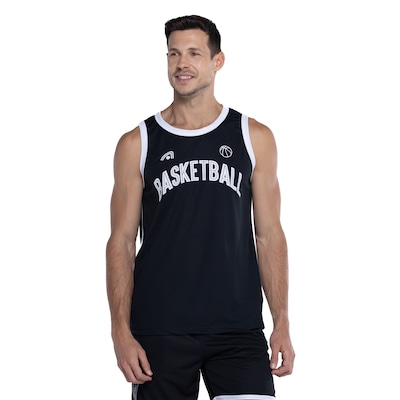 Camiseta Regata Masculina Adams Basquete Dry - Foto 2
