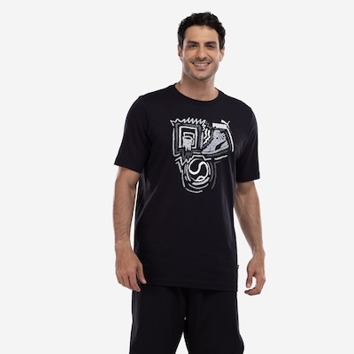 Camiseta Masculina Puma Manga Curta Graphics Year Of Sports - Foto 4