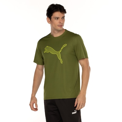 Camiseta Masculina Puma Manga Curta Graphic Concept Q1 - Foto 2