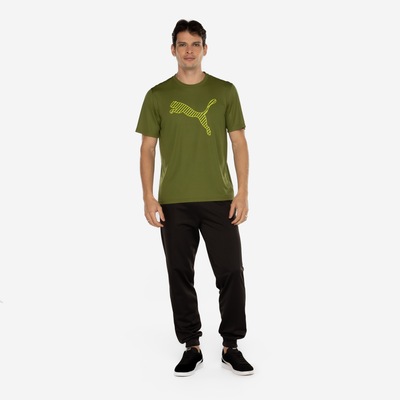 Camiseta Masculina Puma Manga Curta Graphic Concept Q1 - Foto 4
