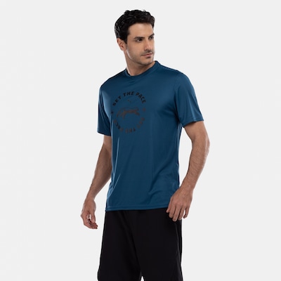 Camiseta Masculina Puma Manga Curta Graphic Run Slogan - Foto 4