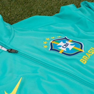 Jaqueta de Treino da Seleção do Brasil CBF Nike Masculina Academy - Foto 2