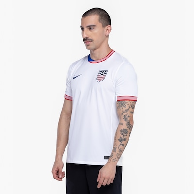 Camisa da Seleção do Estados Unidos I 24/25 Nike Masculina Torcedorr - Foto 5