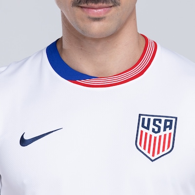 Camisa da Seleção do Estados Unidos I 24/25 Nike Masculina Torcedorr - Foto 6