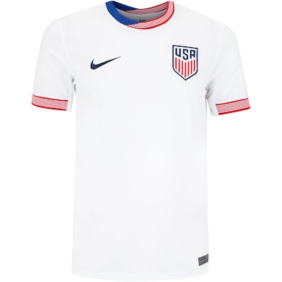Camisa da Seleção do Estados Unidos I 24/25 Nike Masculina Torcedorr - Foto 1