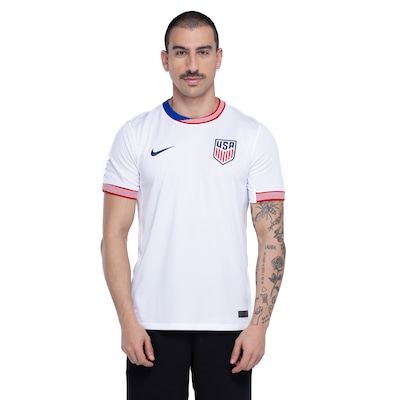 Camisa da Seleção do Estados Unidos I 24/25 Nike Masculina Torcedorr - Foto 2