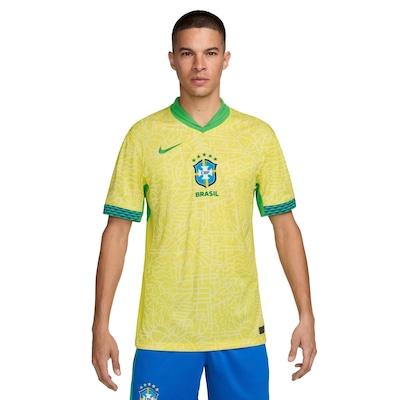 Camisa da Seleção do Brasil I 24 Nike Masculina Torcedor - Foto 1
