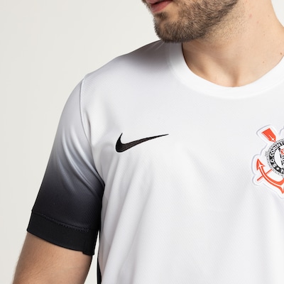 Camisa do Corinthians I 24 Nike Masculina Torcedor - Foto 3