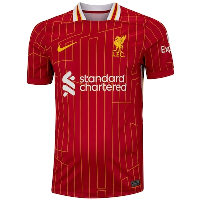 Camisa do Liverpool I 24/25 Nike Masculina Dri-Fit Jsy SS - Foto 6