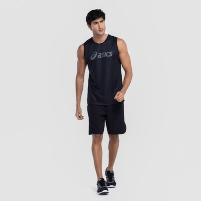 Camiseta Regata Masculina ASICS Logo - Foto 4