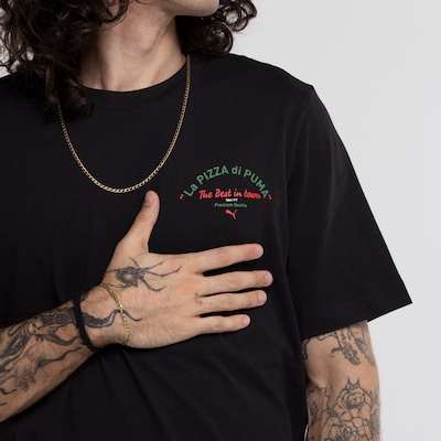 Camiseta Puma Graphics Pizza Tee - Foto 2