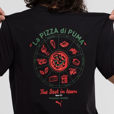 Camiseta Puma Graphics Pizza Tee - Foto 3