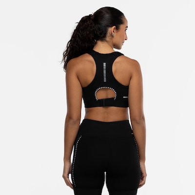 Top Fitness com Bojo Removível Authen Alta Sustentação Grit Bossa Nadador Reto com Bolso Ajustável Adulto - Foto 3