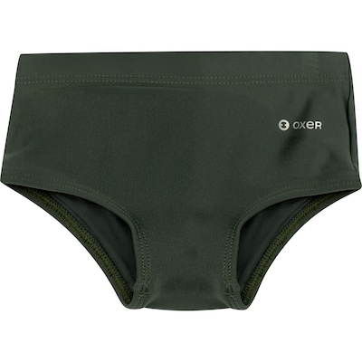 Conjunto Infantil Oxer Camiseta Manga Longa + Sunga com Proteção UV Menino - Foto 3