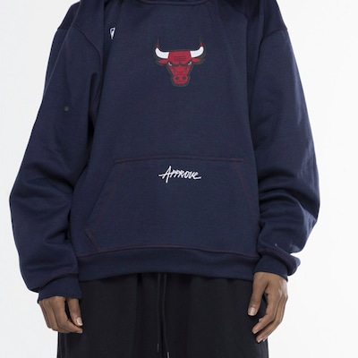 Blusa de Moletom do Chicago Bulls Approve NBA com Capuz Oversized - Foto 2