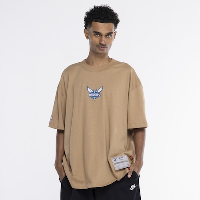 Camiseta do Charlotte Hornets Approve NBA Bear Manga Curta - Foto 3
