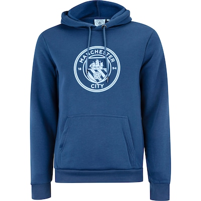 Blusa de Moletom do Manchester City Balboa Masculina com Capuz Canguru - Foto 1