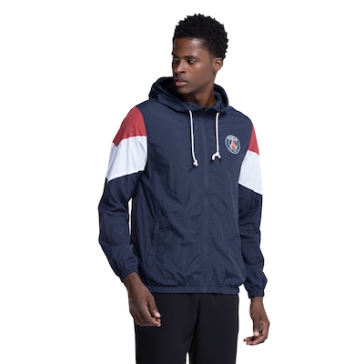 Jaqueta Corta-Vento do PSG Balboa Masculina com Capuz Windbreaker - Foto 2