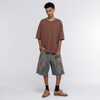 Bermuda Piet Dirty Wash Denim - Foto 2