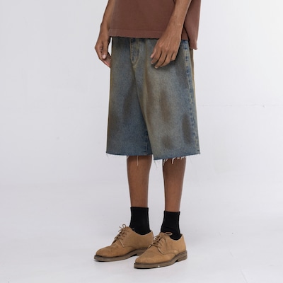 Bermuda Piet Dirty Wash Denim - Foto 4