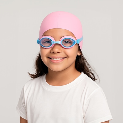 Kit de Natação Infantil Oxer Óculos + Touca - Foto 2