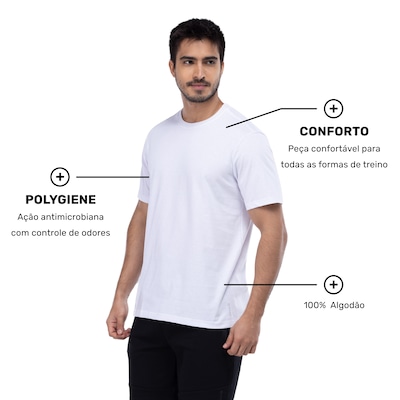 Kit de Camisetas Masculina Oxer Antiodor 3 Unidades - Foto 5
