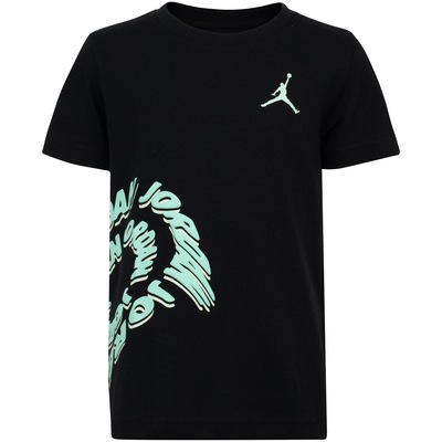 Camiseta Jordan Infantil Nike Manga Curta Warpded Galexy - Foto 1