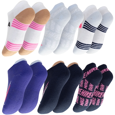 Kit de Meias Nike Block Pull On Infantil com 6 Pares - Foto 2