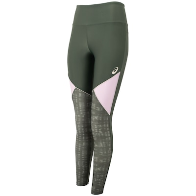 Calça Legging Feminina ASICS Shibori Recortes - Foto 5