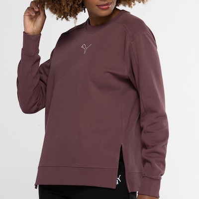 Blusão Feminino Puma Her Crew TR - Foto 3