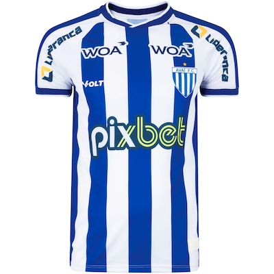 Camisa do Avaí I 24 Volt Masculina Torcedor - Foto 1