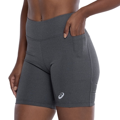 Bermuda Feminina ASICS Basic Bolso Mescla - Foto 2