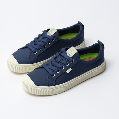 Tênis Cariuma Oca Low Shadow Blue Canvas - Foto 1