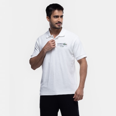 Camisa Polo Roland Garros Lacoste Masculina Club - Foto 4