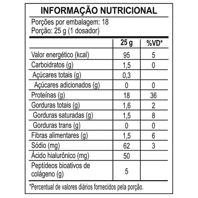 Colágeno Hidrolisado Sport Integralmédica Baunilha 450g - Foto 2