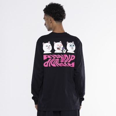 Camiseta Ripndip Manga Longa Shroom Diet - Foto 4