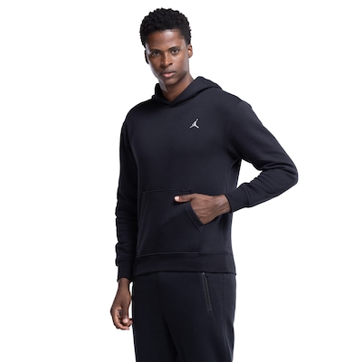 Blusão Jordan Nike Masculino com Capuz Brooklyn Fleece Pullover - Foto 2