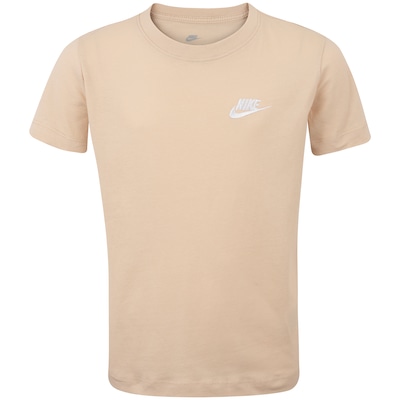 Camiseta Juvenil Nike Manga Curta Sportswear Embroidered Future - Foto 1