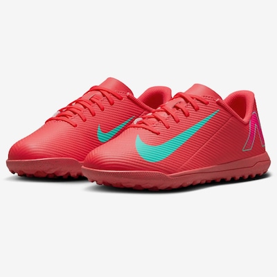 Chuteira Society Nike Mercurial Vapor 16 Club Júnior - Foto 5