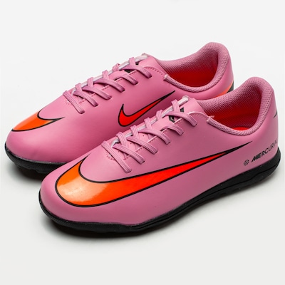 Chuteira Society Nike Mercurial Vapor 16 Club Júnior - Foto 4