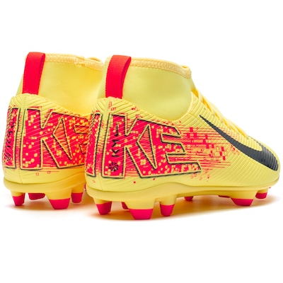Chuteira de Campo Nike Mercurial Superfly 10 Club Júnior - Foto 4