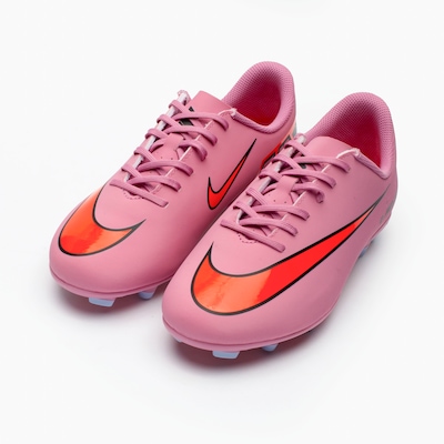 Chuteira de Campo Nike Mercurial Vapor 15 Club Júnior - Foto 4