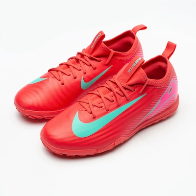 Chuteira Society Nike Zoom Vapor 16 Academy Júnior - Foto 4