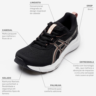 Tênis ASICS Gel-Contend 9 Feminino - Foto 2