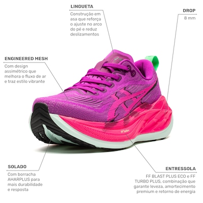 Tênis ASICS Superblast 2 Unissex - Foto 3