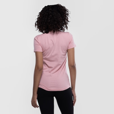 Camiseta Feminina Puma Manga Curta ESS Tee Logo - Foto 3