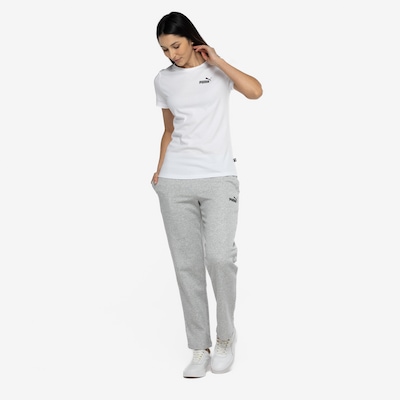 Camiseta Feminina Puma Manga Curta Essentials Small Logo Tee - Foto 4