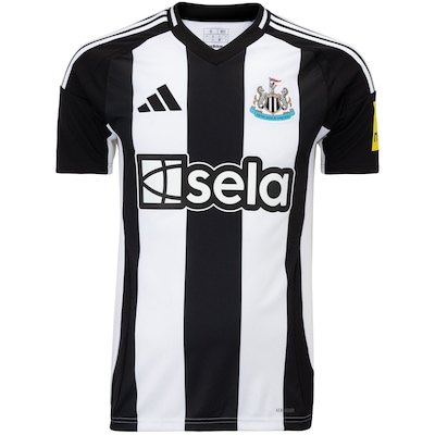 Camisa do Newcastle United I 24/25 adidas Masculina - Foto 1