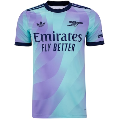 Camisa do Arsenal III 24/25 adidas Masculina - Foto 6